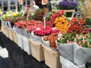 Zakupów kwiatów na giełdzie